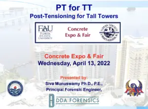 DDA Forensics Presents at Concrete Expo & Fair in Boca Raton