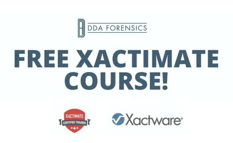 DDA Forensics Provides Free Xactimate Training Course to Attorneys & Insurance Carriers in Florida