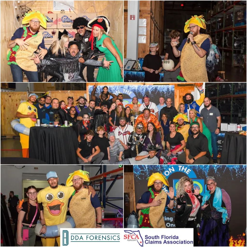 DDA Forensics Sponsors the South Florida Claims Association CE Course & Halloween Party