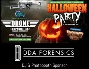 DDA Forensics Sponsors the South Florida Claims Association CE Course & Halloween Party