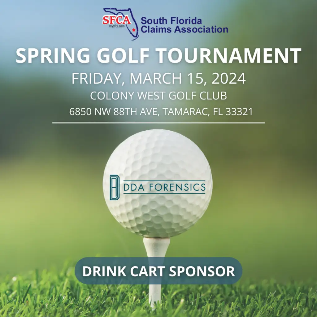Fore! DDA Forensics Sponsors the SFCA Golf Tournament