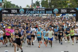 DDA Forensics Hits the Pavement at the Lexus Corporate Run in Miami 