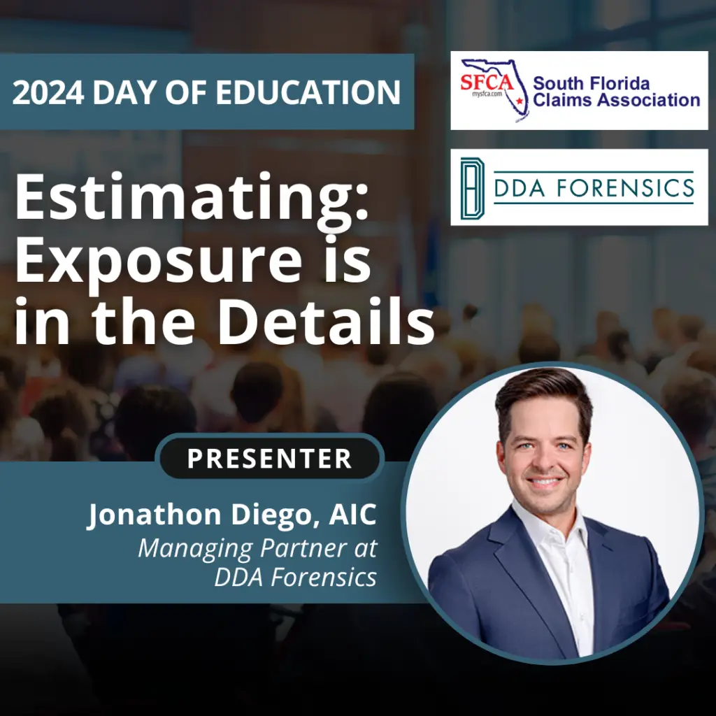 DDA Forensics Presents at South Florida Claims Association Day of Education