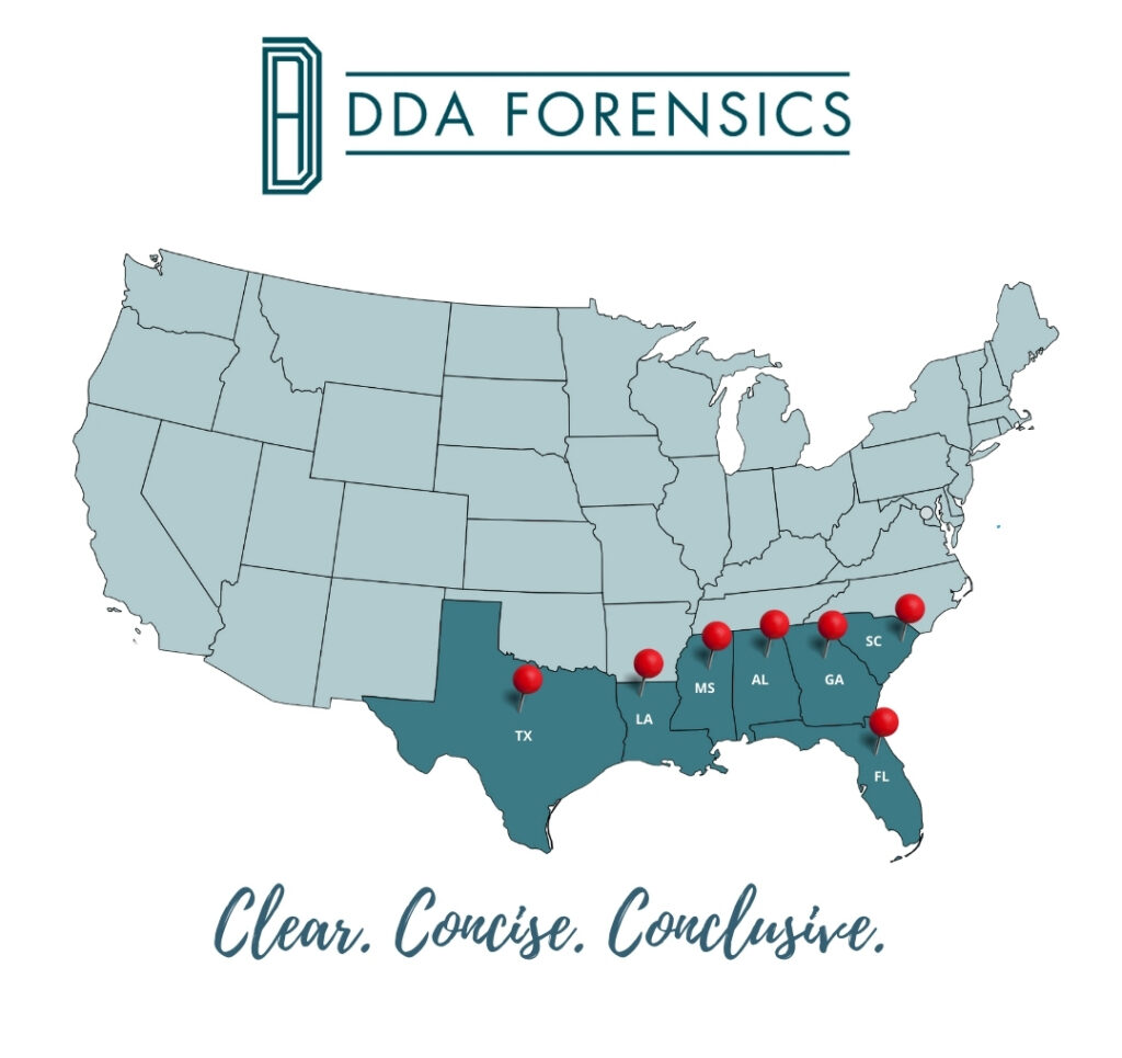 DDA Forensics Grows Footprint Across the Southern U.S.