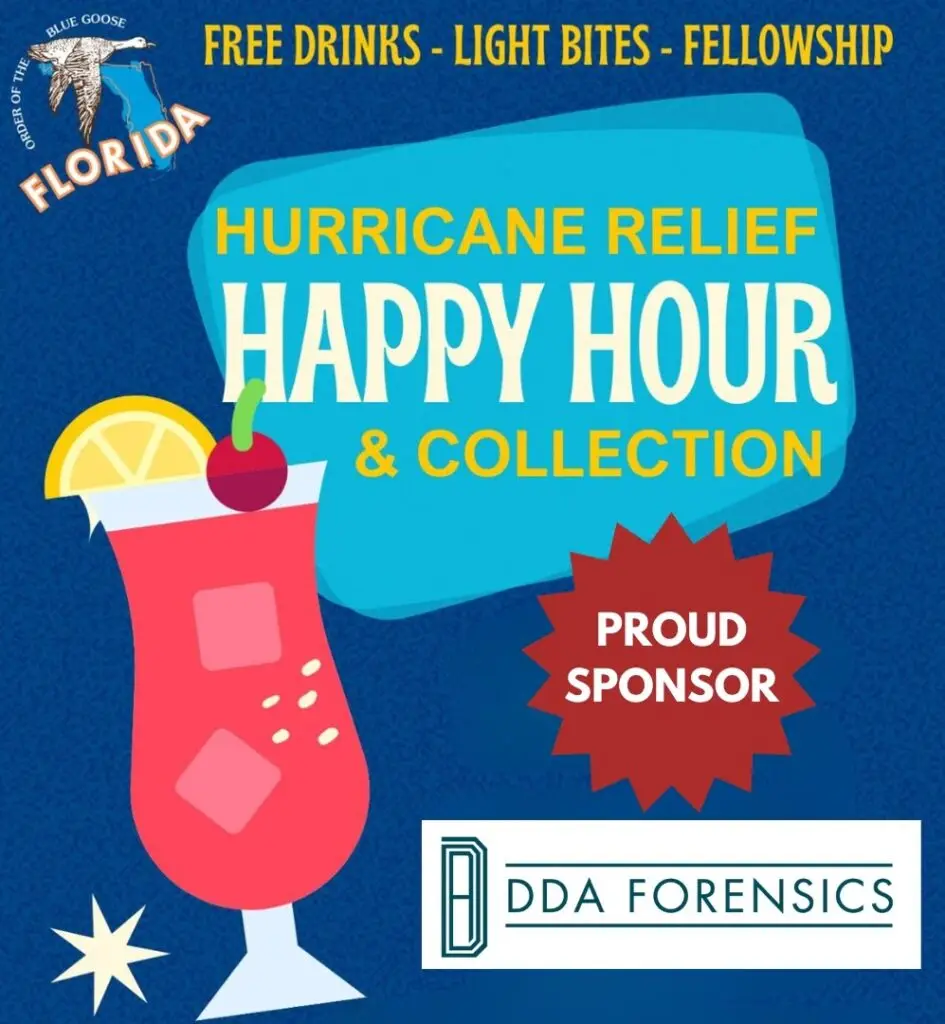DDA Forensics Sponsors Hurricane Relief Event