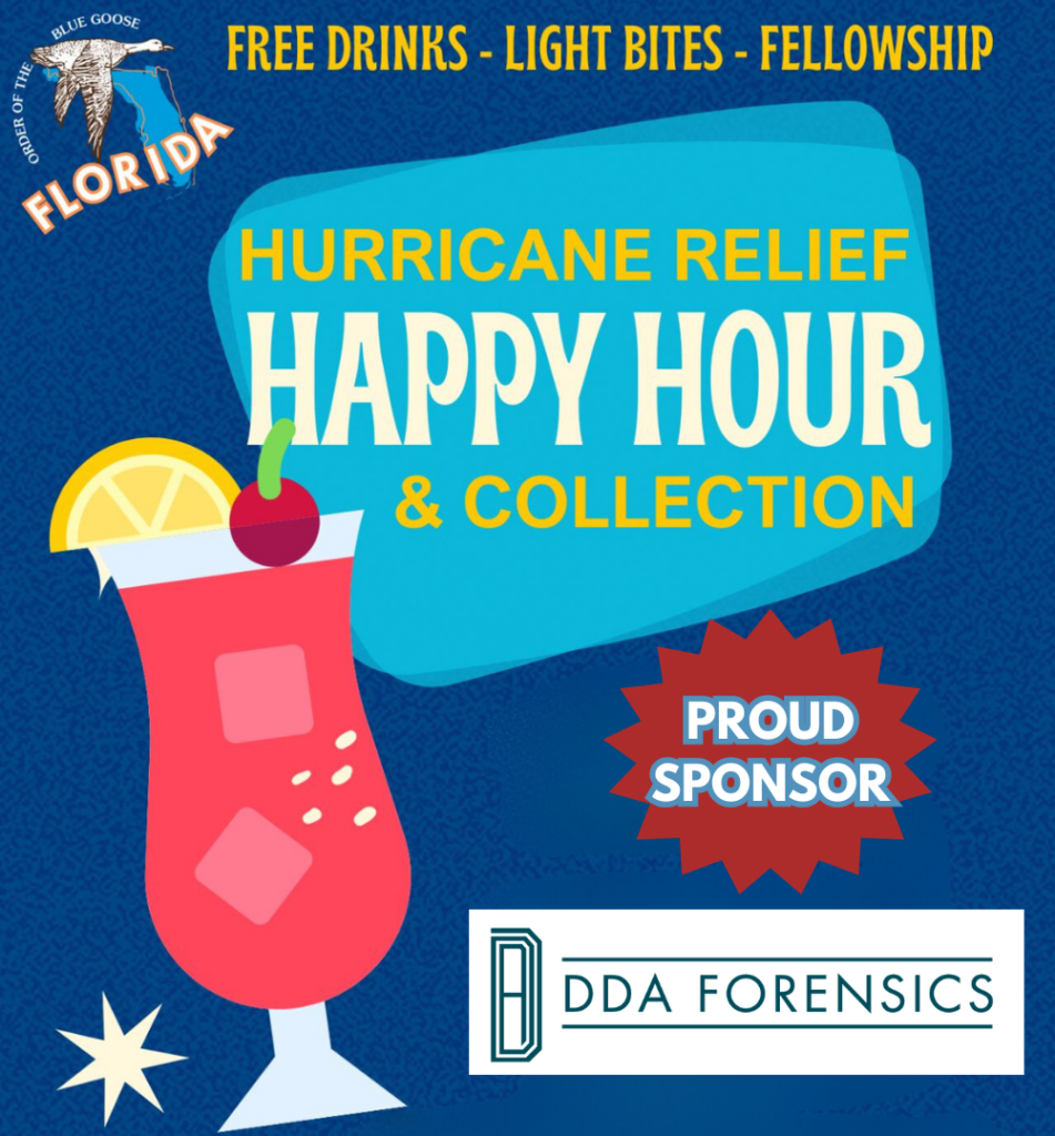 DDA Forensics Sponsors Hurricane Relief Event