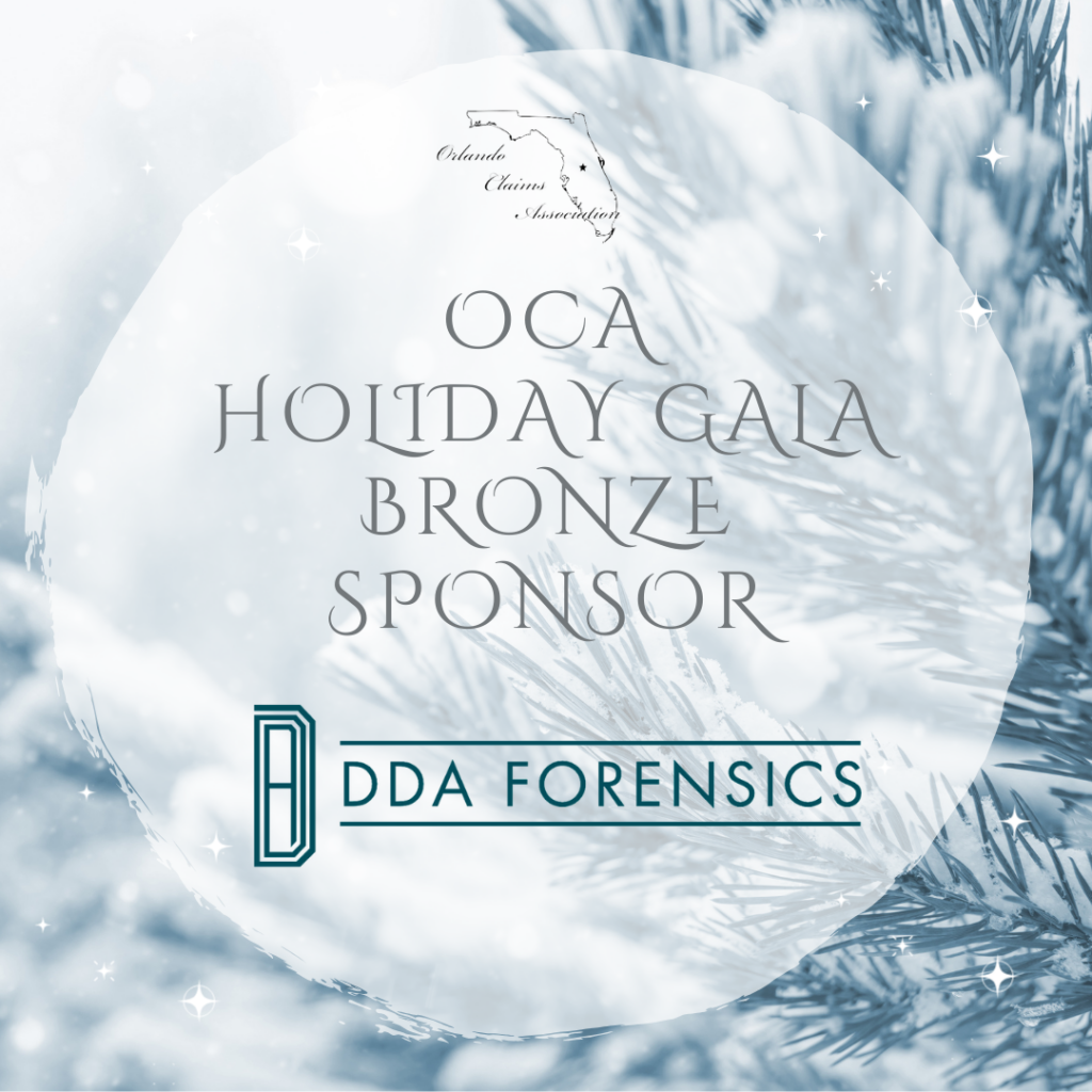 DDA Forensics Sponsors the Orlando Claims Association Holiday Gala