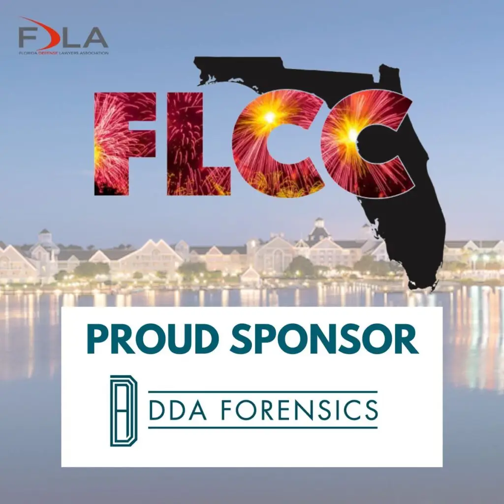 DDA Forensics Sponsors the 2025 FDLA Florida Liability Claims Conference