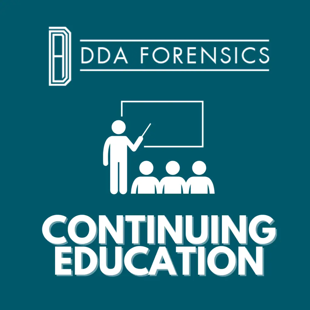 Elevating the Industry: DDA Forensics Launches Continuing Education Program