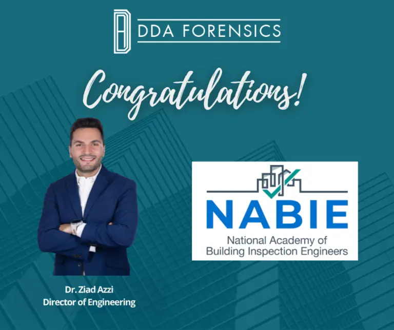 Dr. Ziad Azzi Joins the National Academy of Building Inspection Engineers