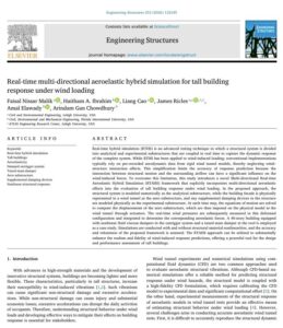 DDA Forensics Engineer Dr. Haitham Ibrahim Published in the Engineering Structures Journal