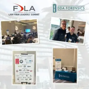 DDA Forensics Sponsors Florida Defense Lawyers Association Summit