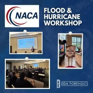 DDA Forensics Managing Partner Jonathon Diego Presents at NACA Flood & Hurricane Workshop