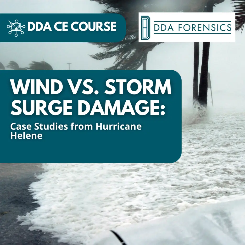 DDA Forensics & Florida International University (FIU) Host Exclusive Wall of Wind Tour & Continuing Education Class: Wind vs. Storm Surge Damage - Case Studies from Hurricane Helene